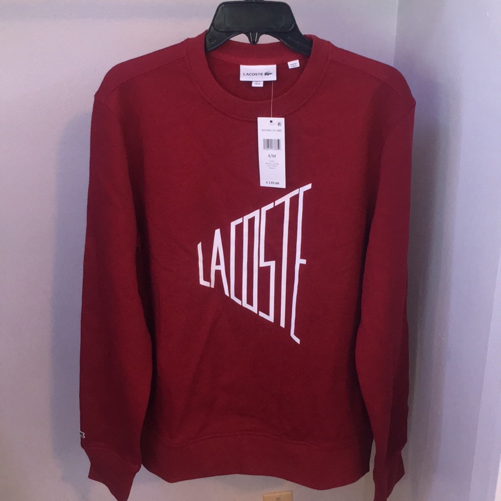 Brand New Lacoste Sweatshirt